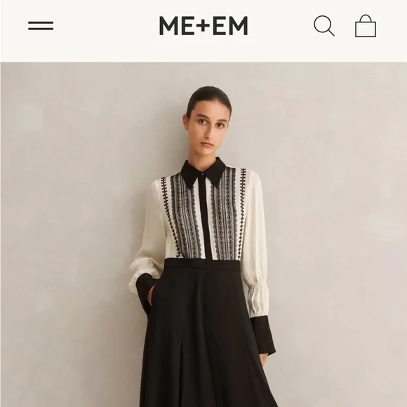 Me+Em Silk Georgette Maxi Dress - Picture 4 of 5